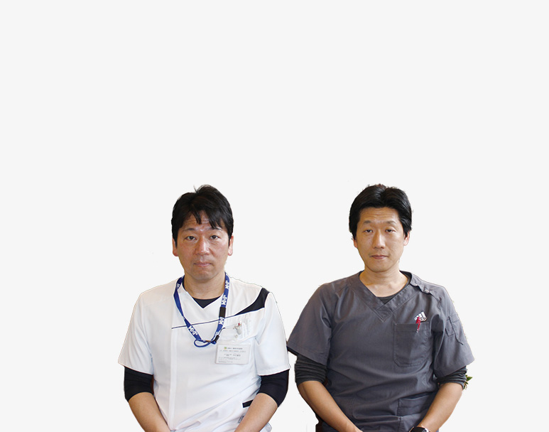 左から中村さん、楠本先生