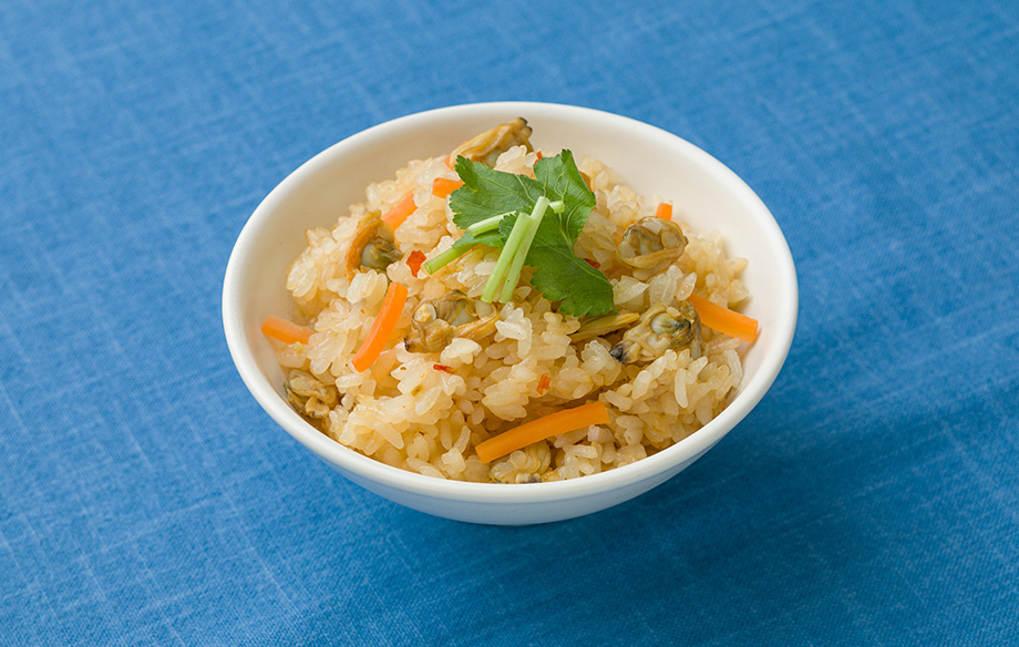 アサリのちまき風ご飯
