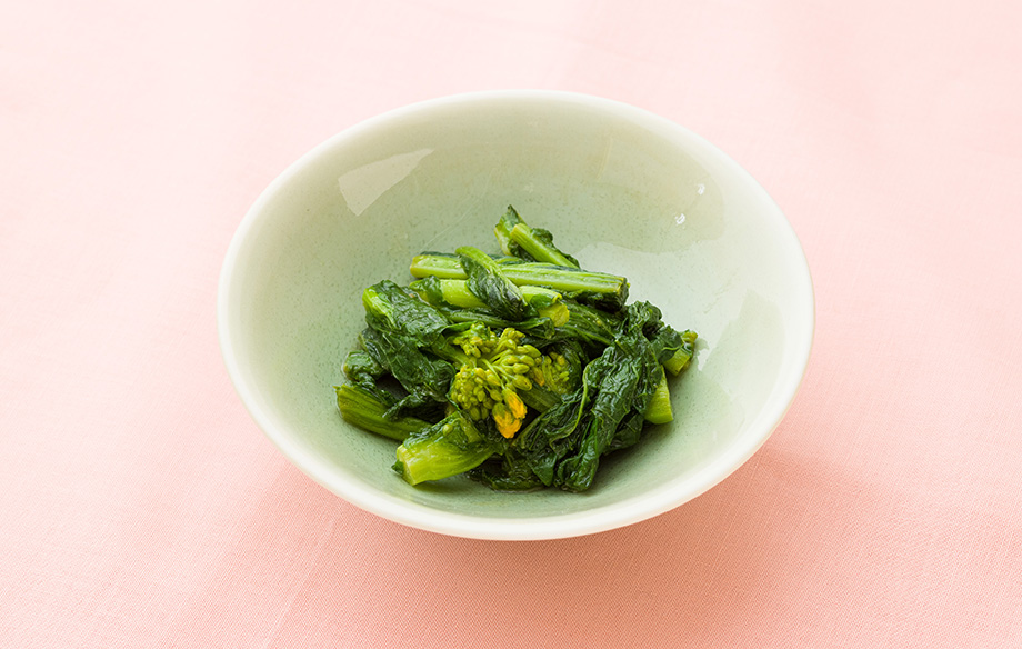 菜の花のからし和え